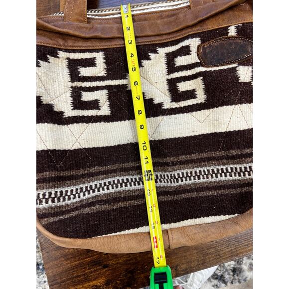 REBYC Boho Leather Tote Bag - Picture 4 of 9